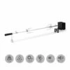 Klarstein Van Helsing Tournebroche électrique Accessoire Pour Grill Inox