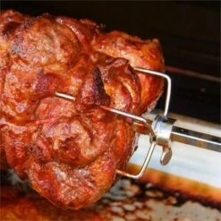 Klarstein Van Helsing Tournebroche électrique Accessoire Pour Grill Inox -Accessoires de barbecue Soldes 12991036 3