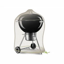 JARDIDECO Housse Barbecue Rond Kettle Cover One - Ø 70 X 80 Cm - Gris