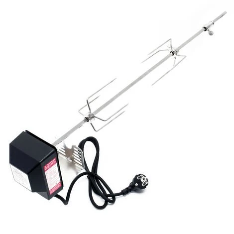 WILTEC Tournebroche BBQ 70cm 230V En Acier Affiné 2 Fourches Incluses Broches Grillade Rôtisserie 1 WILTEC Tournebroche BBQ 70cm 230V En Acier Affiné 2 Fourches Incluses Broches Grillade Rôtisserie