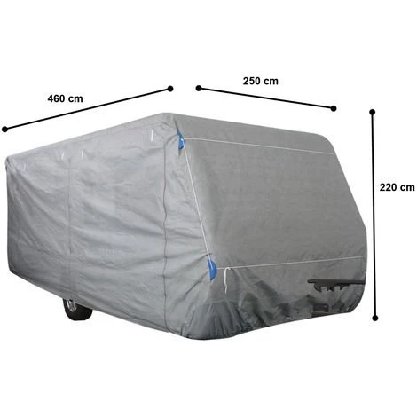 Couverture De Caravane De Haute Qualité Gr. S Housse De Protection Imprégnée PP Non Tissé Harms 506034 1 Couverture De Caravane De Haute Qualité Gr. S Housse De Protection Imprégnée PP Non Tissé Harms 506034