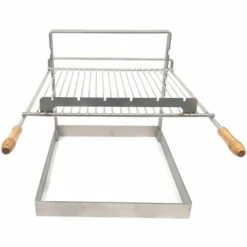 QEM Grille Et Support Vesta Pour Cheminée Ou Barbecue Petit Modèle -Accessoires de barbecue Soldes 13952854 5