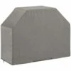 Madison Housse De Barbecue D'extérieur 126 X 52 X 101 Cm Gris - Gris