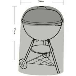 Housse Pour Barbecue Et Plancha Ø70x75cm Werkapro