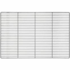 ECD GERMANY Grille De Barbecue BBQ Avec Double Manche Dimension 60x40cm En Acier Inoxydable -Accessoires de barbecue Soldes 15938015 3