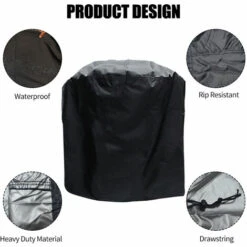 ASUPERMALL Housse De Barbecue En Tissu Oxford 210D Noir Recouvert D'Argent, Imperméable, Résistante, Indéchirable Et Anti-Poussière, Adaptée Pour BBQ, Gril à Gaz, Gril Électrique Au Charbon, XXS, 71*73cm 7 ASUPERMALL Housse De Barbecue En Tissu Oxford 210D Noir Recouvert D'Argent, Imperméable, Résistante, Indéchirable Et Anti-Poussière, Adaptée Pour BBQ, Gril à Gaz, Gril Électrique Au Charbon, XXS, 71*73cm -Accessoires de barbecue Soldes 16950300 3