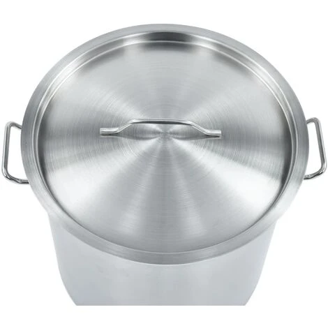 VidaXL Marmite 33 L 35x35 Cm Acier Inoxydable - Argent 4 VidaXL Marmite 33 L 35x35 Cm Acier Inoxydable - Argent – Image 4