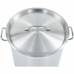 VidaXL Marmite 50 L 40x40 Cm Acier Inoxydable - Argent -Accessoires de barbecue Soldes 18053841 4