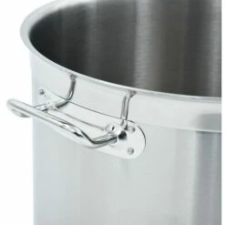 VidaXL Marmite 50 L 40x40 Cm Acier Inoxydable - Argent -Accessoires de barbecue Soldes 18053841 5