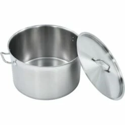 VidaXL Marmite 58 L 50x30 Cm Acier Inoxydable - Argent -Accessoires de barbecue Soldes 18053847 3