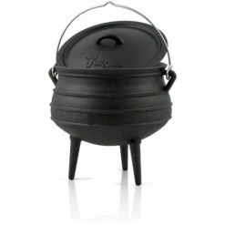 BBQ-Toro Potjie #1 Avec Pieds | 3 Litres | Chaudron De Sorcière En Fonte | Pot