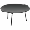 BBQ-Toro Poêle à Griller En Fonte à 3 Pieds | Ø 45 Cm - Ronde | Support De Dutch Oven | Plaque à Griller Tripode