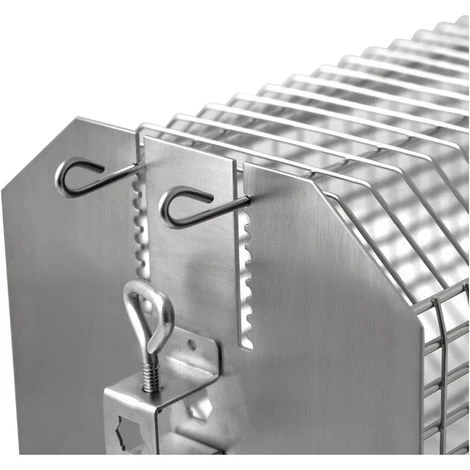 BBQ-Toro Panier De Cuisson Pour Tournebroche | Universel | Acier Inoxydable 4 BBQ-Toro Panier De Cuisson Pour Tournebroche | Universel | Acier Inoxydable – Image 4