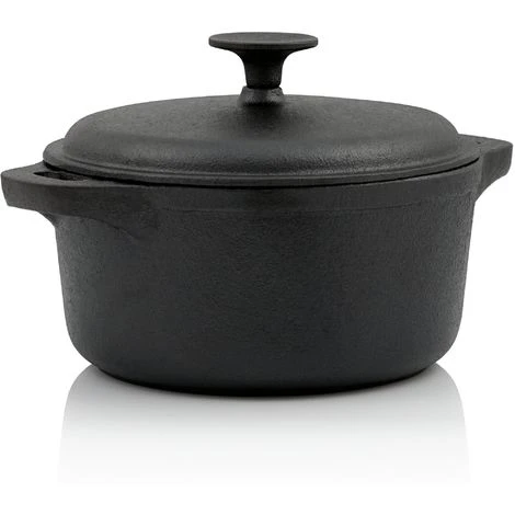 BBQ-Toro Marmite En Fonte | 3,0 Litres - Ø 21 Cm | Déjà Brûlé 1 BBQ-Toro Marmite En Fonte | 3,0 Litres - Ø 21 Cm | Déjà Brûlé