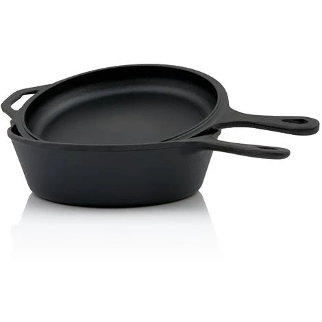 BBQ-Toro Casserole En Fonte | 3,5 Litres - Noir | Marmite En Fonte, Rôtissoire 2 BBQ-Toro Casserole En Fonte | 3,5 Litres - Noir | Marmite En Fonte, Rôtissoire – Image 2