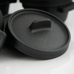 BBQ-Toro Mini Dutch Oven (6 Pièces) | Ø 11 Cm | Déjà Brûlée - Pré-assaisonné -Accessoires de barbecue Soldes 18087540 3