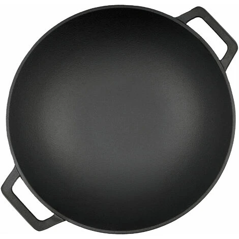 BBQ-Toro Wok En Fonte | Ø 35,5 Cm | Poêle à Frire + Gril 5 BBQ-Toro Wok En Fonte | Ø 35,5 Cm | Poêle à Frire + Gril – Image 5