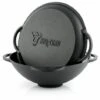 BBQ-Toro Kazan En Fonte | 12,1 Litres | Pot En Fonte Kazan