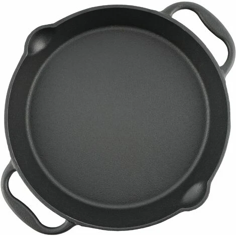 BBQ-Toro Poêle à Griller En Fonte | Ø 30 Cm | Plat De Service Avec Bec Verseur 1 BBQ-Toro Poêle à Griller En Fonte | Ø 30 Cm | Plat De Service Avec Bec Verseur