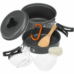 ASUPERMALL Batterie De Cuisine De Camping, 10 Pieces -Accessoires de barbecue Soldes 19216020 5