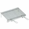 Griglia Con Recupero Grassi Ompagrill Acciaio Inox -35x40 Cm - -