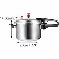 MANTA Casserole Autocuiseur Autocuiseur 3L- 6L Cuisinière à Gaz Simple Fond 20cm 4.0 L Pour 2-3 Personnes -Accessoires de barbecue Soldes 23576741 5