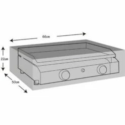 Housse De Protection Pour Plancha à Gaz 66x50x22cm Werkapro