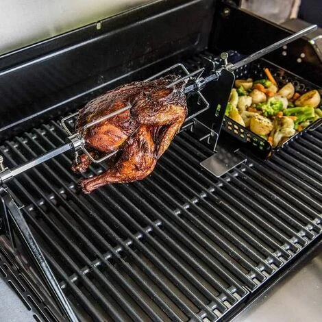 Tournebroche Universel Avec Moteur CHAR-BROIL Pour Barbecue à Gaz 5 Tournebroche Universel Avec Moteur CHAR-BROIL Pour Barbecue à Gaz – Image 5