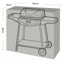 Housse Barbecue Et Plancha 130x70x80cm Werkapro 7 Housse Barbecue Et Plancha 130x70x80cm Werkapro -Accessoires de barbecue Soldes 24696365 3