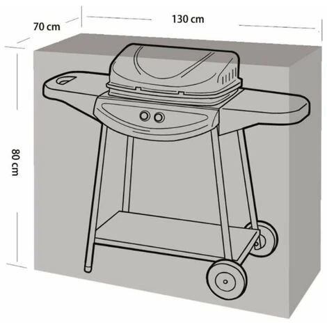 Housse Barbecue Et Plancha 130x70x80cm Werkapro 3 Housse Barbecue Et Plancha 130x70x80cm Werkapro – Image 3