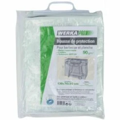 Housse Barbecue Et Plancha 130x70x80cm Werkapro 8 Housse Barbecue Et Plancha 130x70x80cm Werkapro -Accessoires de barbecue Soldes 24696365 4