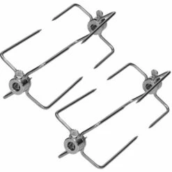 ECD GERMANY Tournebroche électrique Brochette De Rôtissoire Avec Moteur 4W 230V 100cm -Accessoires de barbecue Soldes 24987525 3
