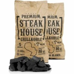 BBQ-Toro Premium Steak House Charbon De Bois 20 Kg | Querbracho Blanco Charcoal -Accessoires de barbecue Soldes 25011112 5
