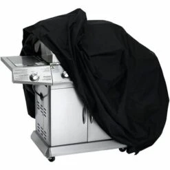 LITZEE Housse Barbecue, Bache Barbecue, Couverture Imperméable De Barbecue, Couvercle De Gril, Bâche De Protection BBQ Anti-UV/Anti-l'eau/Anti-l'humidité - 190x71x117cm -Accessoires de barbecue Soldes 26462759 3
