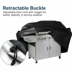 LITZEE Bâche De Protection étanche Pour Barbecue 145 X 61 X 117cm (Noir) 8 LITZEE Bâche De Protection étanche Pour Barbecue 145 X 61 X 117cm (Noir) -Accessoires de barbecue Soldes 26463175 4
