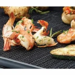 LONGZIMING Grille Barbecue, Tapis De Cuisson Réutilisable Et Découpable Grille Anti-adhésif Pour Yaourtières Barbecue Four Cuisson - 2pc (42 * 36) 8 LONGZIMING Grille Barbecue, Tapis De Cuisson Réutilisable Et Découpable Grille Anti-adhésif Pour Yaourtières Barbecue Four Cuisson - 2pc (42 * 36) -Accessoires de barbecue Soldes 26553062 4