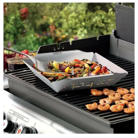 Panier à Légumes Weber - Pour Q300 Et Q3000 - Deluxe - 6,35x29,97x35,05cm 2 Panier à Légumes Weber - Pour Q300 Et Q3000 - Deluxe - 6,35x29,97x35,05cm â Image 2