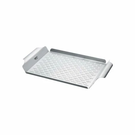 Plat De Cuisson Weber - Pour Barbecues - Acier Inoxydable - Deluxe 1 Plat De Cuisson Weber - Pour Barbecues - Acier Inoxydable - Deluxe
