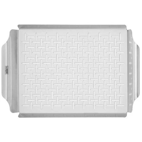 Plat De Cuisson Weber - Pour Barbecues - Acier Inoxydable - Deluxe 2 Plat De Cuisson Weber - Pour Barbecues - Acier Inoxydable - Deluxe – Image 2