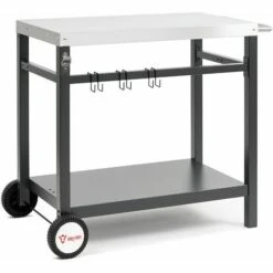 BBQ-Toro Chariot Pour Barbecue 85 X 50 X 81 Cm | Table D'appoint