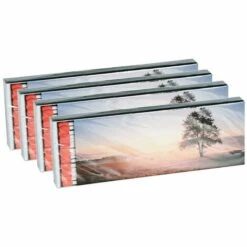 LIENBACHER Lot De 4 Boîtes De 40 Allumettes - Longueur 20 Cm