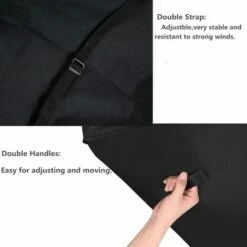 Kueatily Housse Barbecue - 420D Tissu Oxford Housse Bache De Protection BBQ Couverture De Gril Anti-UV/Anti-l'eau/Anti-l'Humidité Pour (147 X 61 X 122cm) -Accessoires de barbecue Soldes 27866307 3