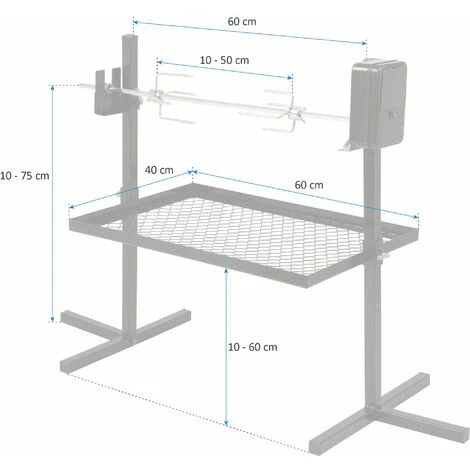 BBQ-Toro Set De Brochettes De Barbecue Pour Le Camping, Feu De Camp Et Autres 2 BBQ-Toro Set De Brochettes De Barbecue Pour Le Camping, Feu De Camp Et Autres – Image 2