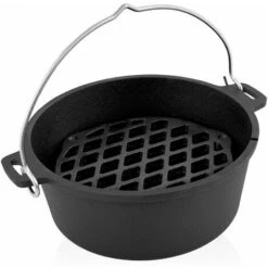 BBQ-Toro Insert De Four Néerlandais | Ø 22 Cm | Pour 4,5 QT Dutch Oven -Accessoires de barbecue Soldes 28437683 4