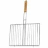 Grille Rectangulaire Double CAMPINGAZ - Pour Barbecue - Manche En Bois - 40x29cm