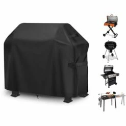 INSMA Housse De Protection Pour Barbecue 210D L.147 X L.61 X H.122 Cm