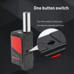 MERKMAK Barbecue Souffleur Electrique Souffleur De Barbecue Outils De Barbecue Type Conventionnel Sans Poignee -Accessoires de barbecue Soldes 32812947 3