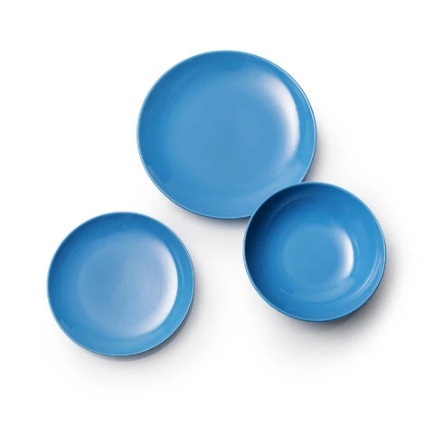 CASA BENETTON 18 PIÈCES DE VAISSELLE CÉRAMIQUE, BLEU - Bleu 5 CASA BENETTON 18 PIÈCES DE VAISSELLE CÉRAMIQUE, BLEU - Bleu – Image 5