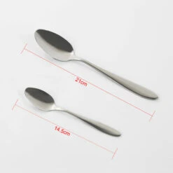 YONGQING Vaisselle Couverts 24 Pièces Couverts En Acier Inoxydable Pour 6 Personnes - Argent -Accessoires de barbecue Soldes 33024593 3