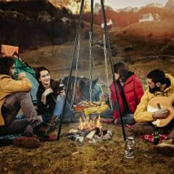 Femor Dutch Oven Gril De Trépied Capacité De Charge Du Trépied à Chaîne Réglable En Hauteur 10 Kg 9 Femor Dutch Oven Gril De Trépied Capacité De Charge Du Trépied à Chaîne Réglable En Hauteur 10 Kg -Accessoires de barbecue Soldes 34185730 5